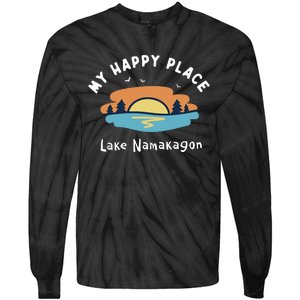 Lake Sun Summer Ocean Beach Tie-Dye Long Sleeve Shirt