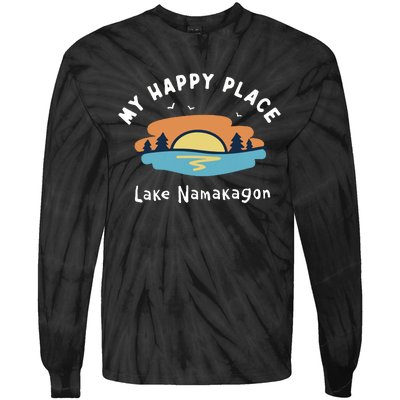 Lake Sun Summer Ocean Beach Tie-Dye Long Sleeve Shirt