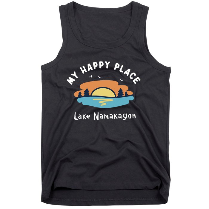 Lake Sun Summer Ocean Beach Tank Top