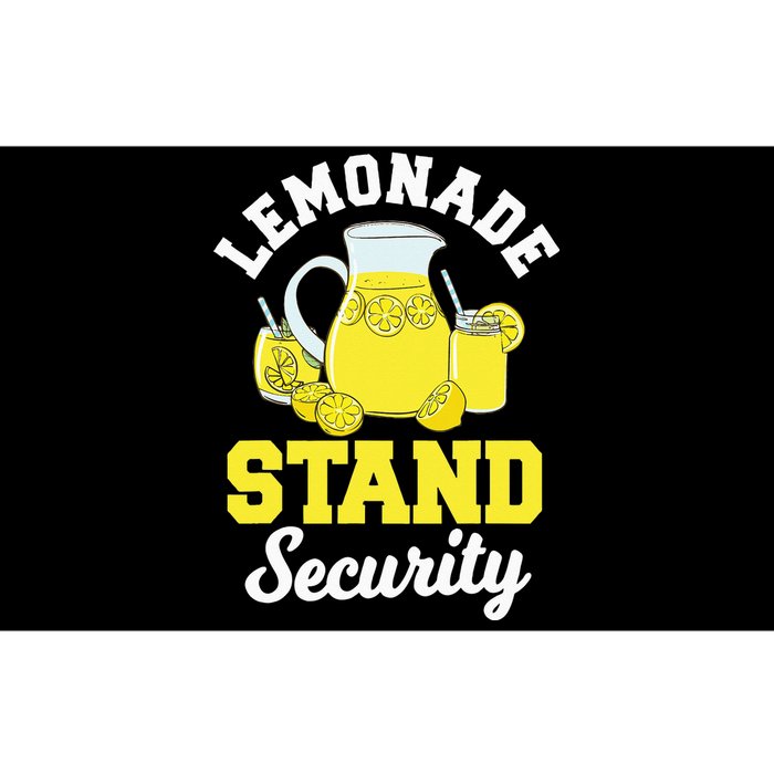 Lemonade Stand Security Lemon Juice Citrus Summer Drink Bumper Sticker