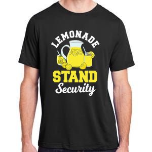 Lemonade Stand Security Lemon Juice Citrus Summer Drink Adult ChromaSoft Performance T-Shirt