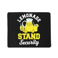 Lemonade Stand Security Lemon Juice Citrus Summer Drink Mousepad