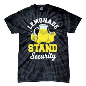 Lemonade Stand Security Lemon Juice Citrus Summer Drink Tie-Dye T-Shirt