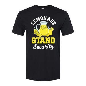 Lemonade Stand Security Lemon Juice Citrus Summer Drink Softstyle CVC T-Shirt