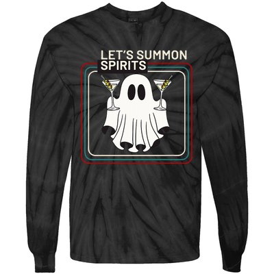 Let’S Summon Spirits Tie-Dye Long Sleeve Shirt