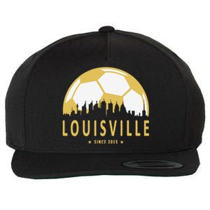 Louisville Soccer Since 2015 Gift Wool Snapback Cap