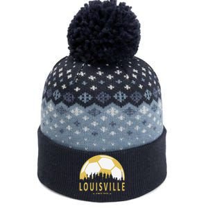 Louisville Soccer Since 2015 Gift The Baniff Cuffed Pom Beanie