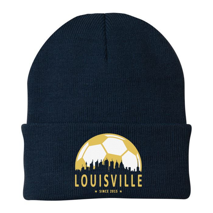 Louisville Soccer Since 2015 Gift Knit Cap Winter Beanie