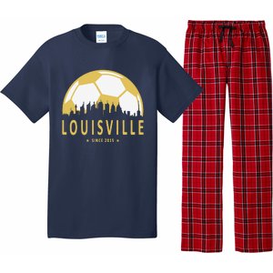 Louisville Soccer Since 2015 Gift Pajama Set