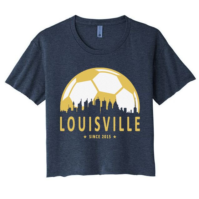 Louisville Soccer Since 2015 Gift Crop Top
