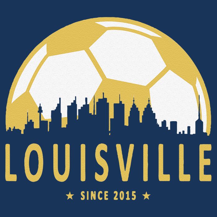 Louisville Soccer Since 2015 Gift Womens T-Shirt