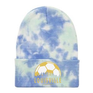 Louisville Soccer Since 2015 Gift Tie Dye 12in Knit Beanie