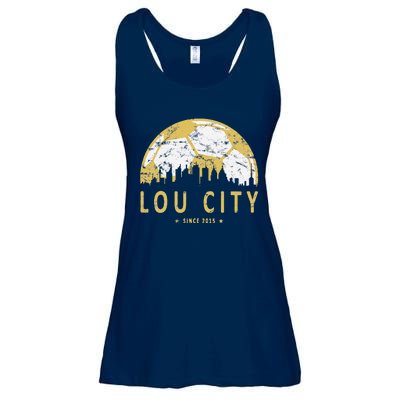 Louisville Soccer Since 2015 Gift Ladies Essential Flowy Tank