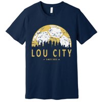 Louisville Soccer Since 2015 Gift Premium T-Shirt