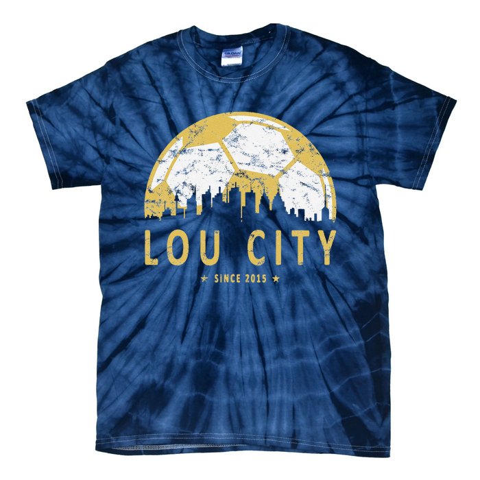 Louisville Soccer Since 2015 Gift Tie-Dye T-Shirt