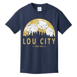 Louisville Soccer Since 2015 Gift Kids T-Shirt