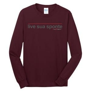 LIVE SUA SPONTE By LawPhrases Tall Long Sleeve T-Shirt