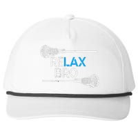 Lacrosse Sport Stick Funny Lax Player Love Snapback Five-Panel Rope Hat