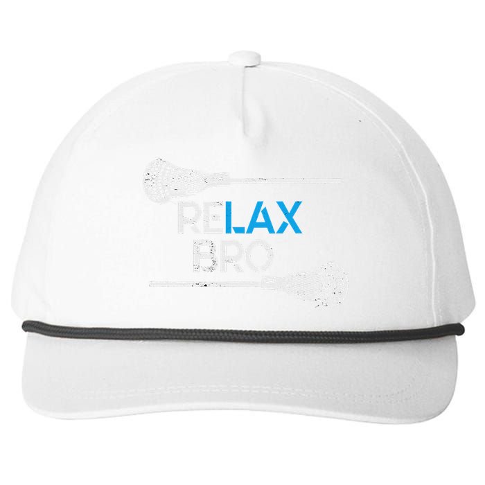 Lacrosse Sport Stick Funny Lax Player Love Snapback Five-Panel Rope Hat