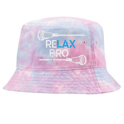 Lacrosse Sport Stick Funny Lax Player Love Tie-Dyed Bucket Hat