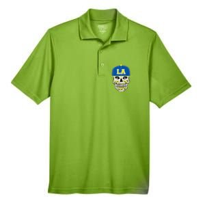 LA Sugar Skull Men's Origin Performance Pique Polo