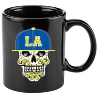 LA Sugar Skull 11oz C Handle Ceramic Mug