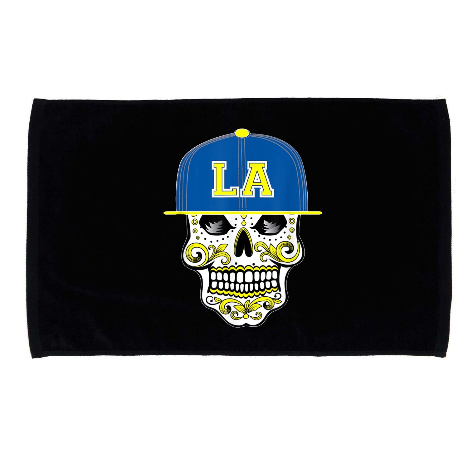 LA Sugar Skull Microfiber Hand Towel