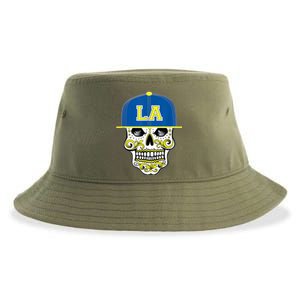 LA Sugar Skull Sustainable Bucket Hat