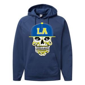 LA Sugar Skull Performance Fleece Hoodie