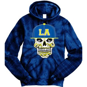 LA Sugar Skull Tie Dye Hoodie