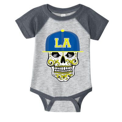 LA Sugar Skull Infant Baby Jersey Bodysuit