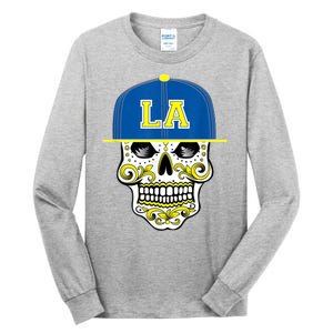 LA Sugar Skull Tall Long Sleeve T-Shirt