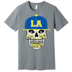 LA Sugar Skull Premium T-Shirt