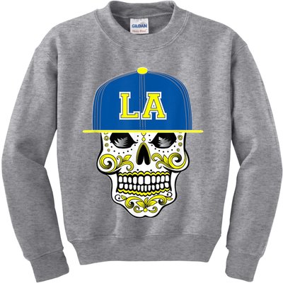 LA Sugar Skull Kids Sweatshirt