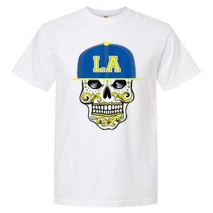 LA Sugar Skull Garment-Dyed Heavyweight T-Shirt