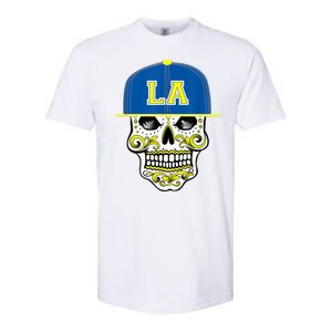 LA Sugar Skull Softstyle CVC T-Shirt