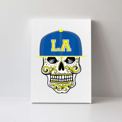 LA Sugar Skull Canvas