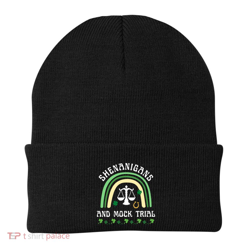 Law School St Patrick's Day Shenanigans And Mock Trial Gift Beanie