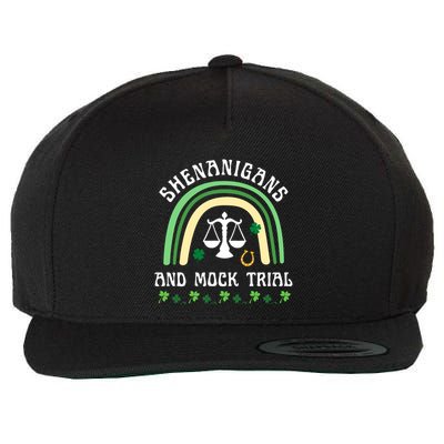 Law School St Patrick's Day Shenanigans And Mock Trial Gift Wool Snapback Cap