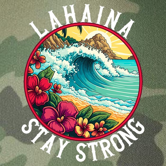 Lahaina Stay Strong Lahaina Fires Maui Strong Support Hawaii Hawaii Fires Legacy Tie Dye Trucker Hat