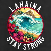 Lahaina Stay Strong Lahaina Fires Maui Strong Support Hawaii Hawaii Fires Garment-Dyed Fleece Hoodie