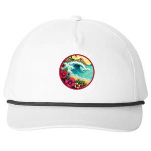 Lahaina Stay Strong Lahaina Fires Maui Strong Support Hawaii Hawaii Fires Snapback Five-Panel Rope Hat