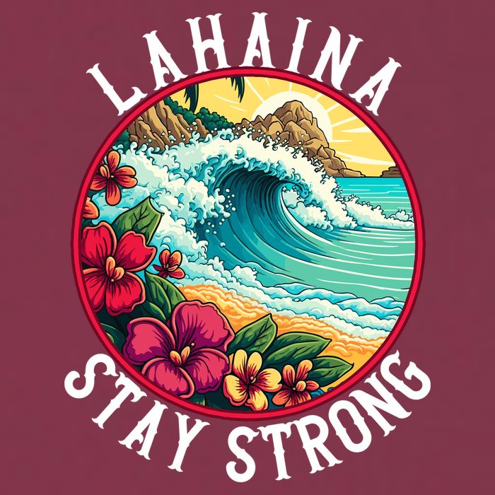 Lahaina Stay Strong Lahaina Fires Maui Strong Support Hawaii Hawaii Fires 16oz Travel Tumbler