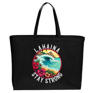 Lahaina Stay Strong Lahaina Fires Maui Strong Support Hawaii Hawaii Fires Cotton Canvas Jumbo Tote