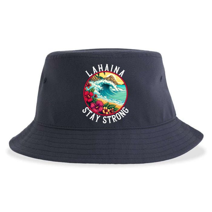 Lahaina Stay Strong Lahaina Fires Maui Strong Support Hawaii Hawaii Fires Sustainable Bucket Hat