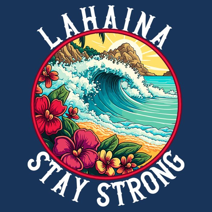 Lahaina Stay Strong Lahaina Fires Maui Strong Support Hawaii Hawaii Fires 16 in Basic Backpack