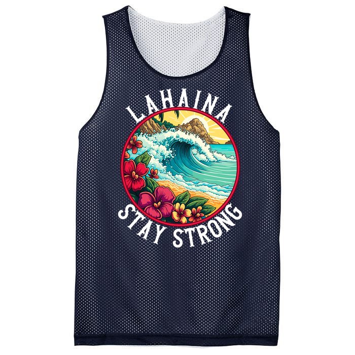 Lahaina Stay Strong Lahaina Fires Maui Strong Support Hawaii Hawaii Fires Mesh Reversible Basketball Jersey Tank