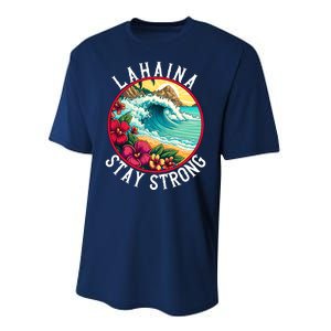 Lahaina Stay Strong Lahaina Fires Maui Strong Support Hawaii Hawaii Fires Performance Sprint T-Shirt