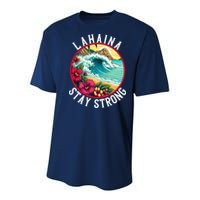 Lahaina Stay Strong Lahaina Fires Maui Strong Support Hawaii Hawaii Fires Youth Performance Sprint T-Shirt