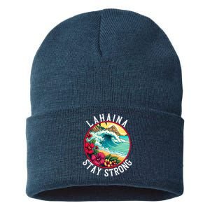 Lahaina Stay Strong Lahaina Fires Maui Strong Support Hawaii Hawaii Fires Sustainable Knit Beanie